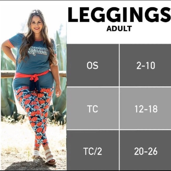 NEW TC Colorful Leggings, LuLaRoe - Picture 6 of 6